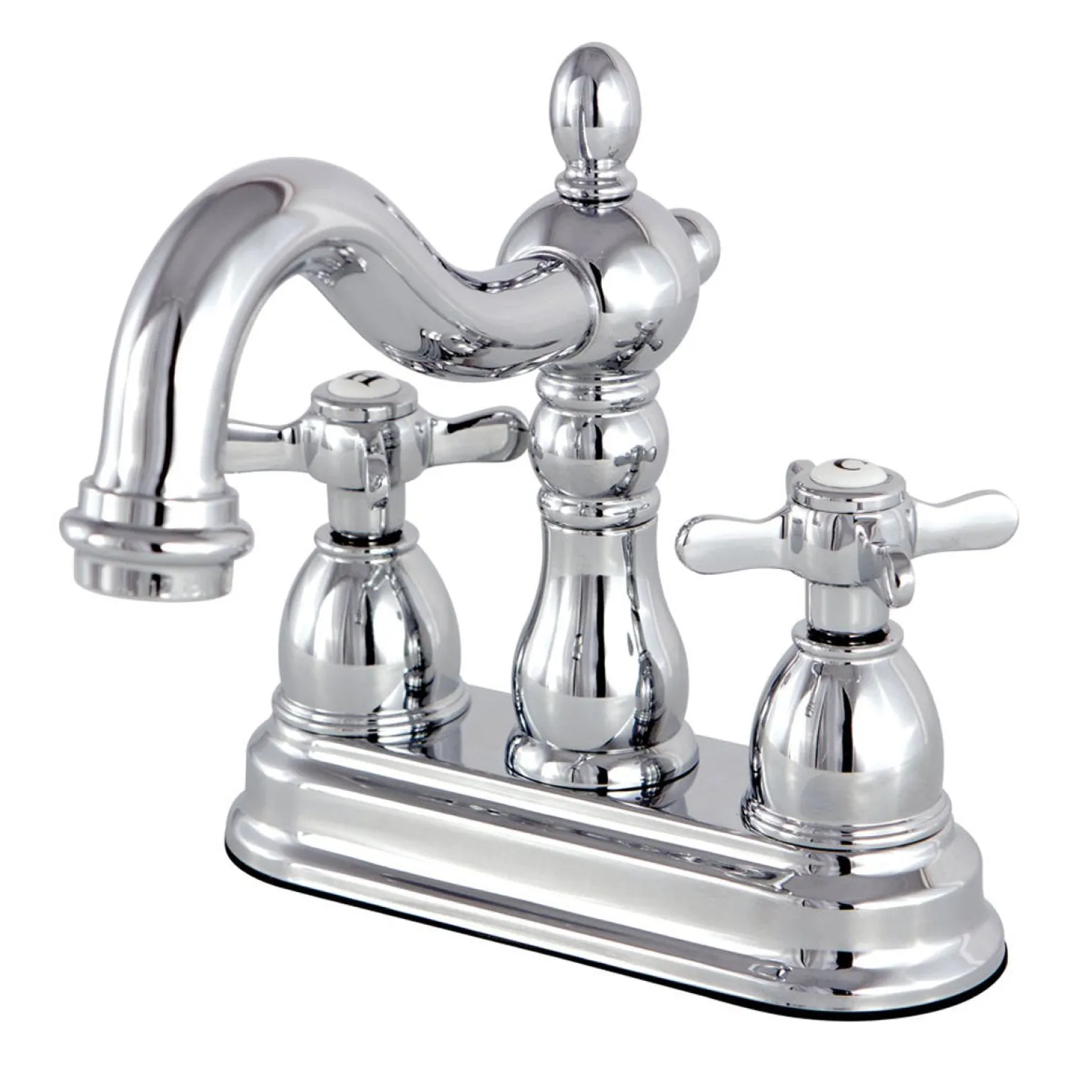 Discount Essex 4" Centerset Lavatory Faucet with Brass Pop-up 4" Center Set