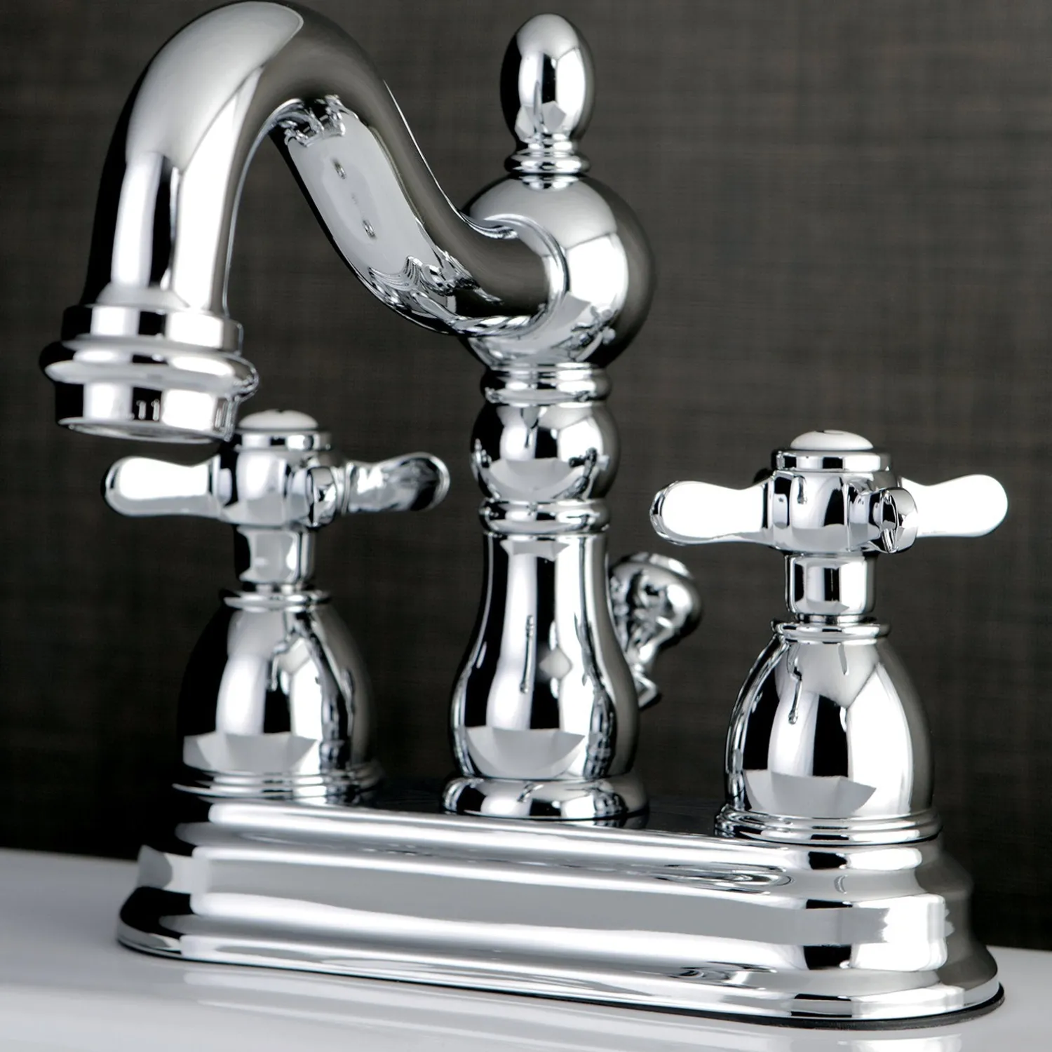 Discount Essex 4" Centerset Lavatory Faucet with Brass Pop-up 4" Center Set