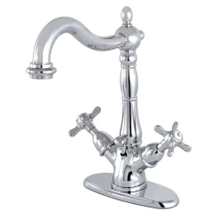Best Essex Classic 4" Centerset Lavatory Faucet with Brass Pop-up Single Hole