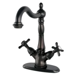 Best Essex Classic 4" Centerset Lavatory Faucet with Brass Pop-up Single Hole