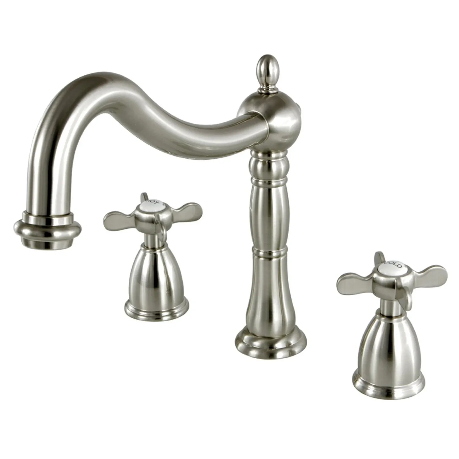 Online Essex Classic Roman Tub Filler with Cross Handle Tub Faucets