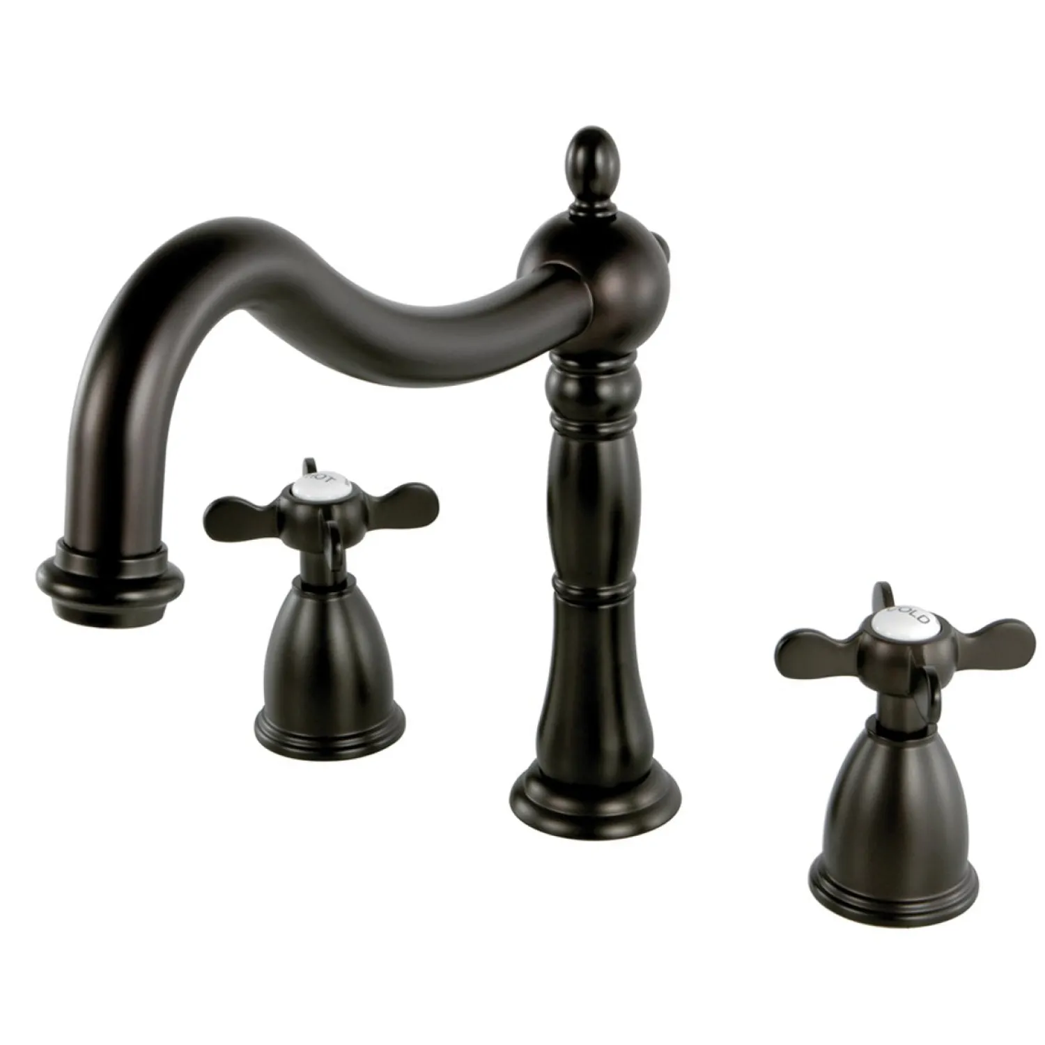 Online Essex Classic Roman Tub Filler with Cross Handle Tub Faucets