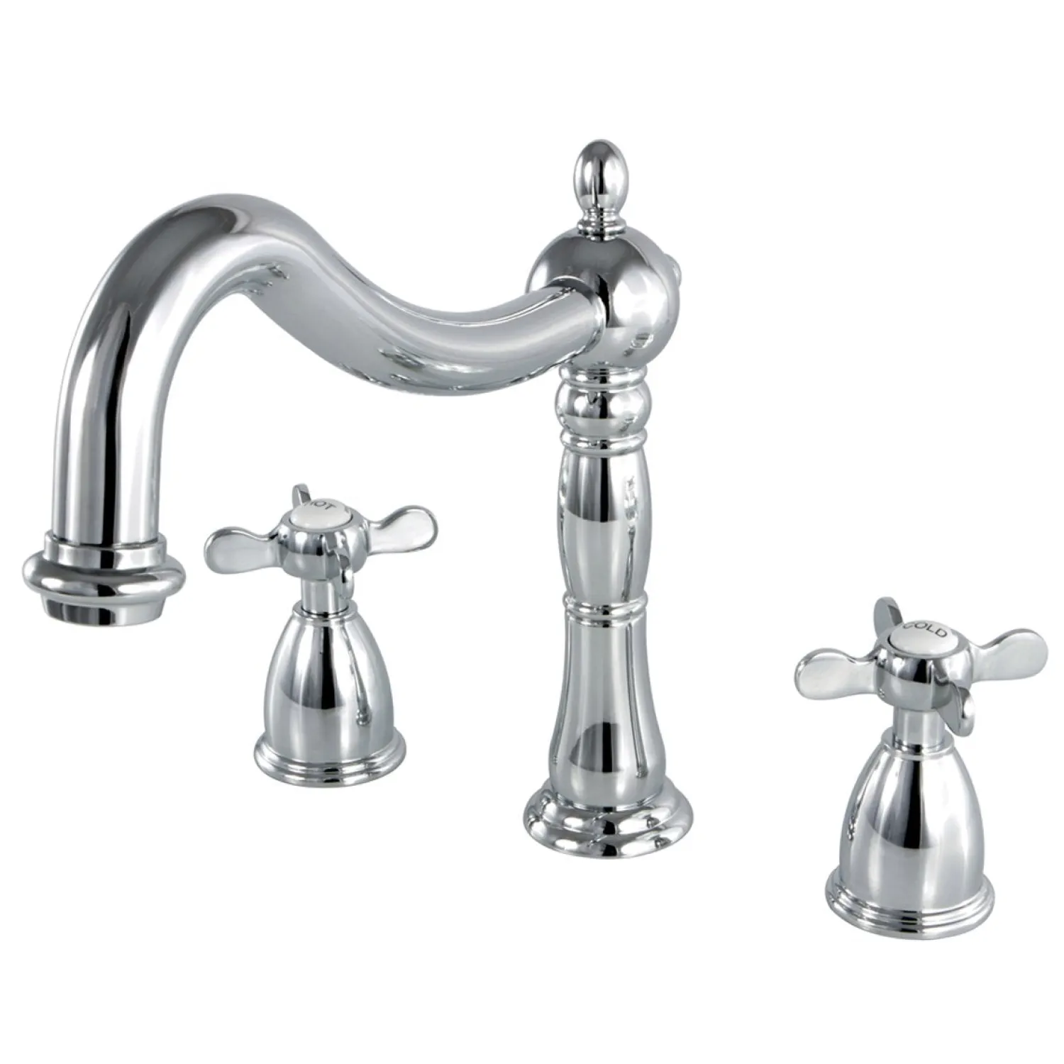 Online Essex Classic Roman Tub Filler with Cross Handle Tub Faucets