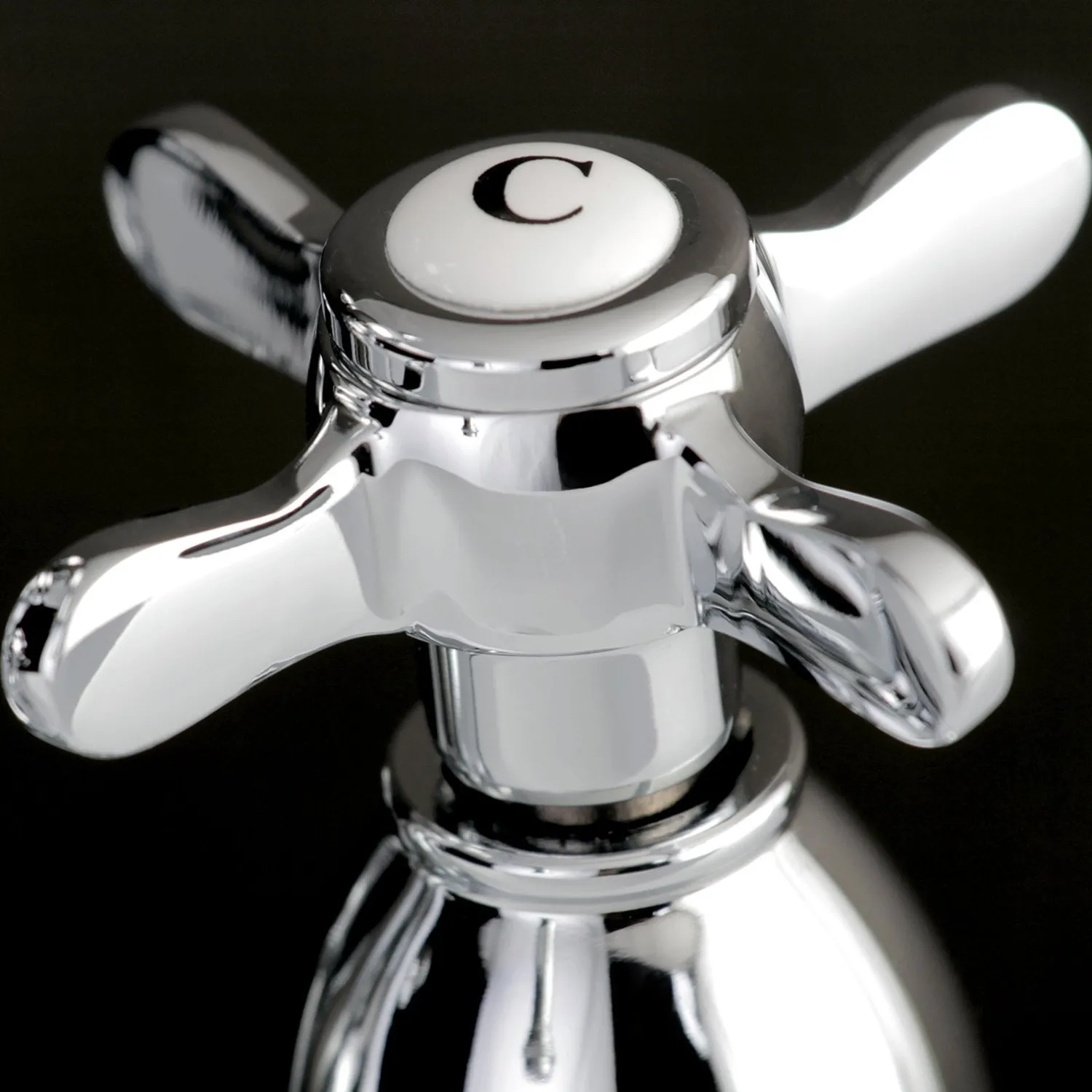 Essex Deck Mount 4" Centerset Lavatory Faucet with Brass Pop-up 4" Center Set