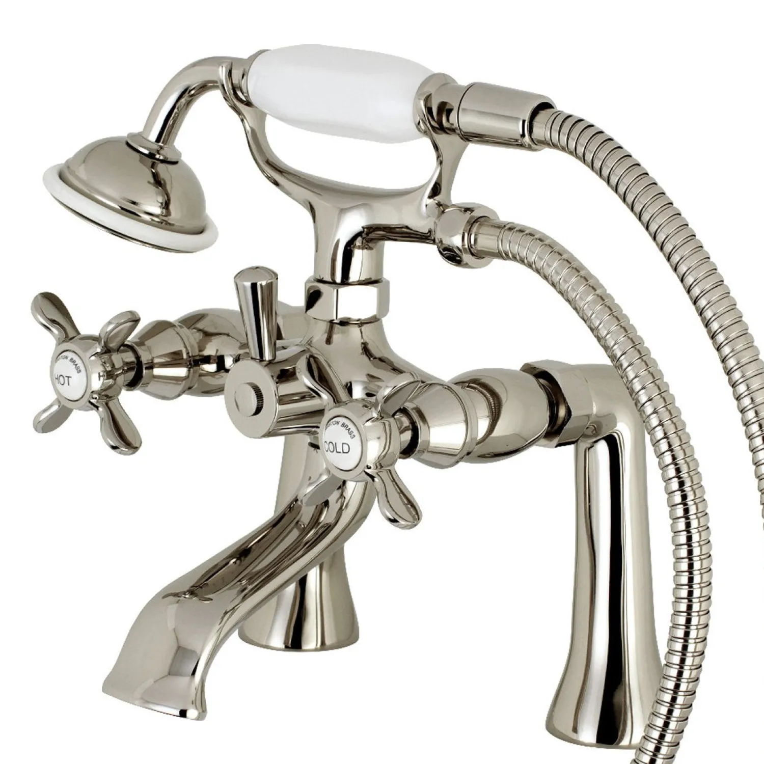 Essex Deck Mount Clawfoot Tub Filler with Hand Shower Tub & Shower Sets|Tub Faucets