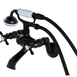 Essex 2-Handle Wall Mount Clawfoot Tub Faucet with Hand Shower Tub & Shower Sets|Tub Faucets