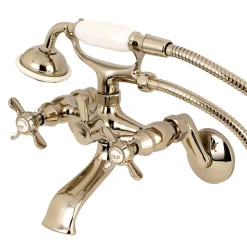 Essex 2-Handle Wall Mount Clawfoot Tub Faucet with Hand Shower Tub & Shower Sets|Tub Faucets