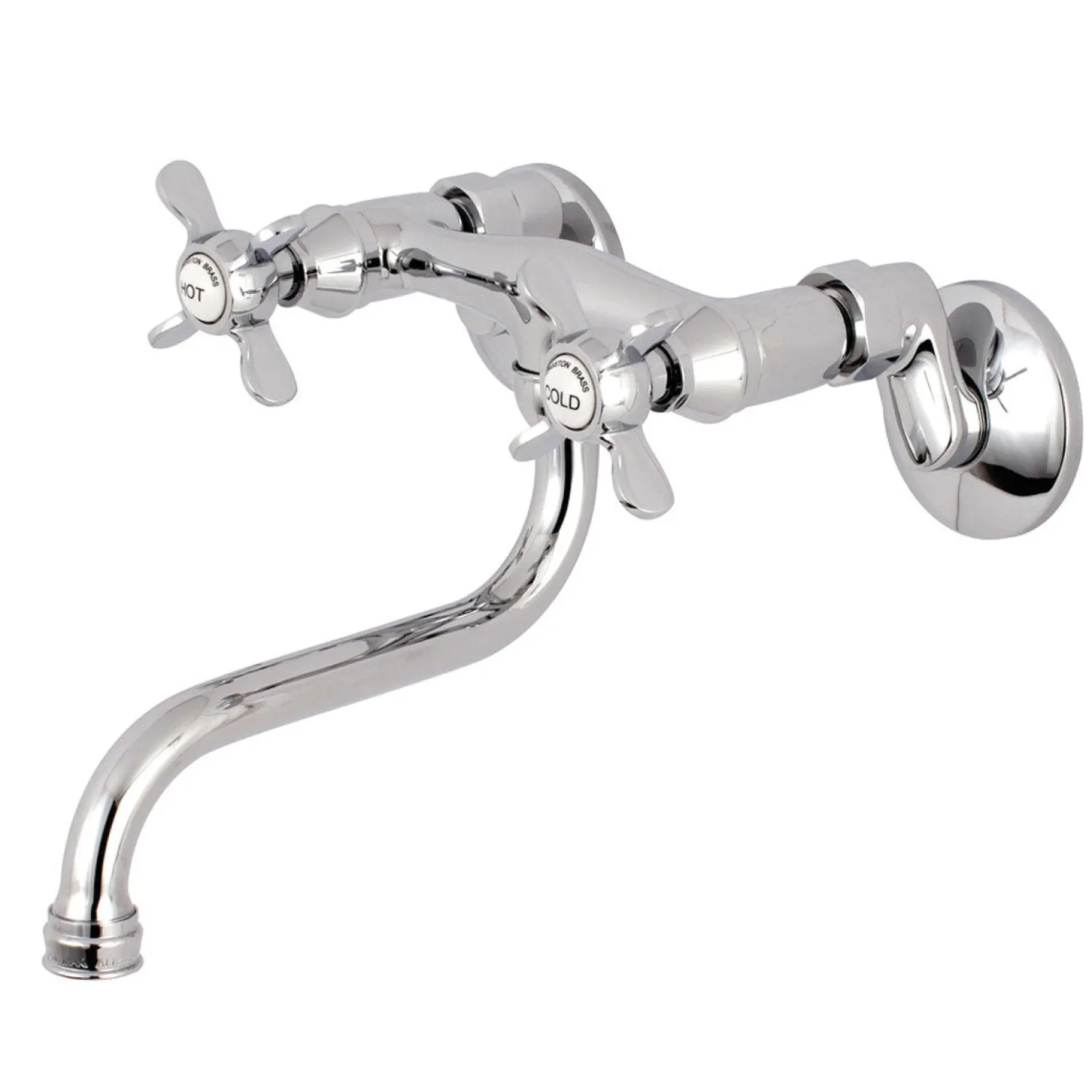 Sale Essex 2-Hole Adjustable Center Wall Mount Bathroom Faucet Wall Mount
