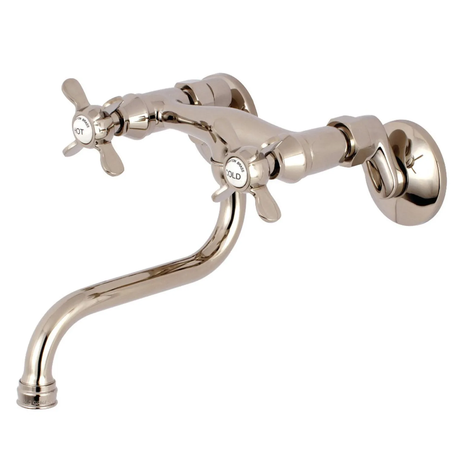 Sale Essex 2-Hole Adjustable Center Wall Mount Bathroom Faucet Wall Mount