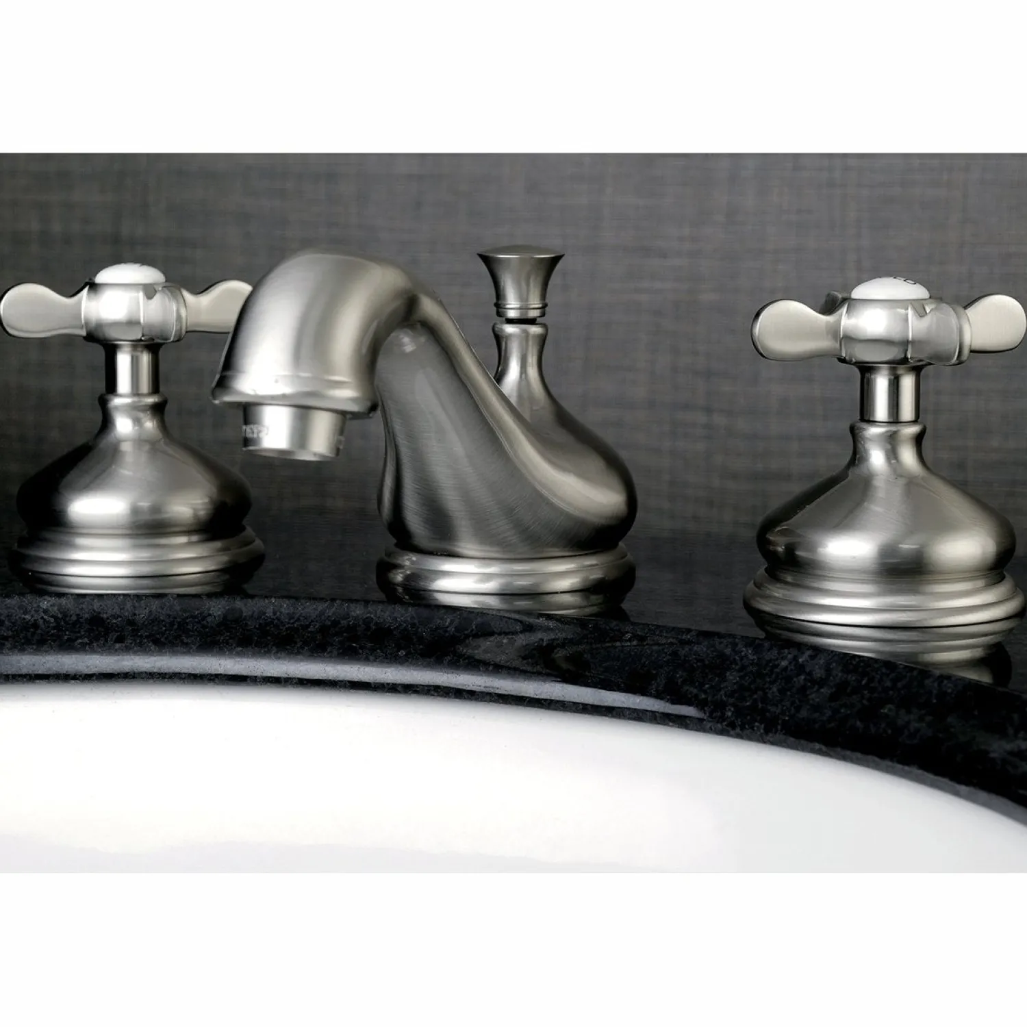 New Essex 3-Hole 8-Inch Widespread Bathroom Faucet 8" Widespread