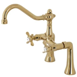 Essex 7-Inch Center Deck Mount Clawfoot Tub Faucet Tub Faucets