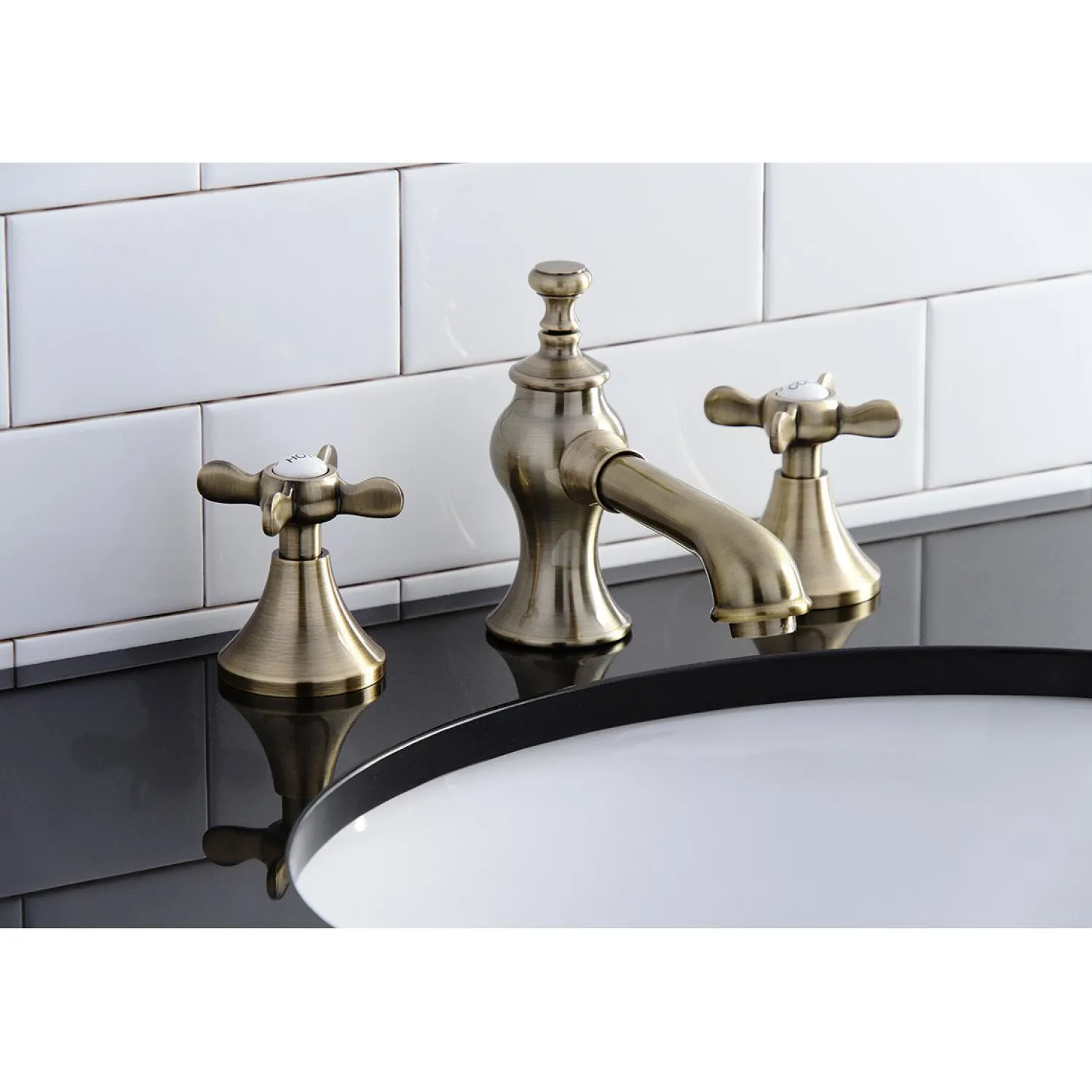Essex 8-Inch Widespread Bathroom Faucet 8" Widespread