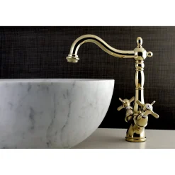 Online Essex Vessel Sink Faucet with Deck Plate Vessel Faucets|4