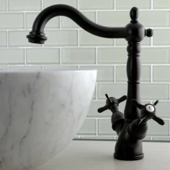 Online Essex Vessel Sink Faucet with Deck Plate Vessel Faucets|4