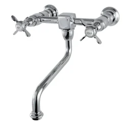 Best Essex Wall Mount 8" Center Vessel Sink Faucet Wall Mount