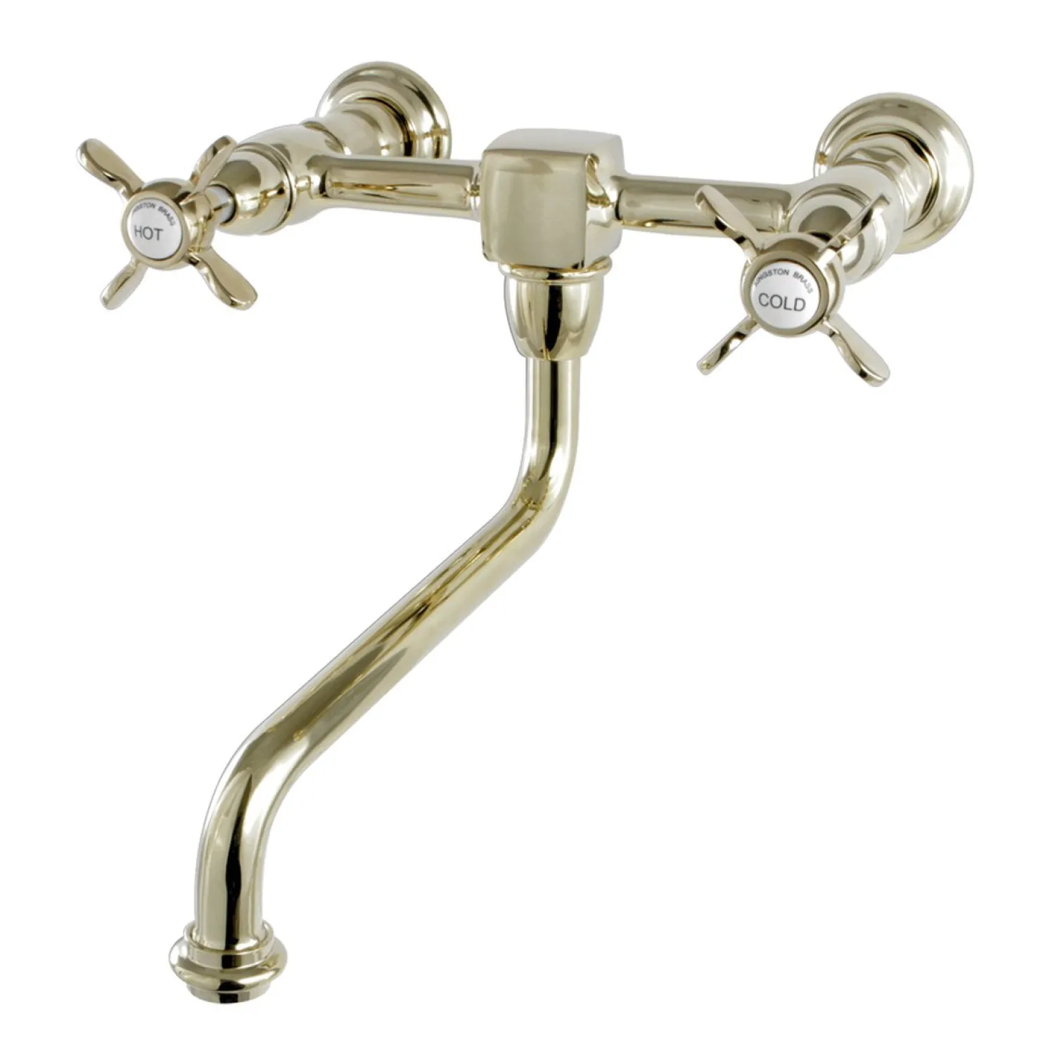Best Essex Wall Mount 8" Center Vessel Sink Faucet Wall Mount
