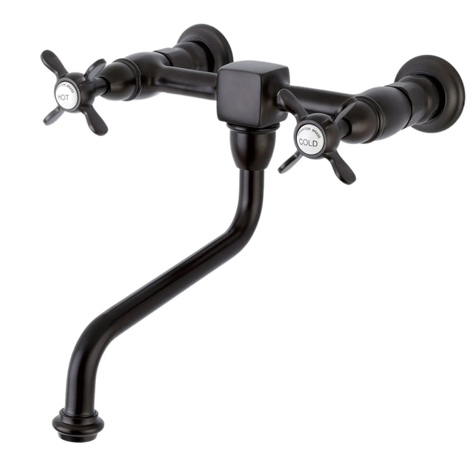 Best Essex Wall Mount 8" Center Vessel Sink Faucet Wall Mount