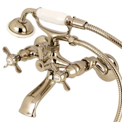 New Essex Wall Mount Clawfoot Tub Filler with Hand Shower Tub & Shower Sets|Tub Faucets