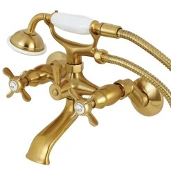 New Essex Wall Mount Clawfoot Tub Filler with Hand Shower Tub & Shower Sets|Tub Faucets