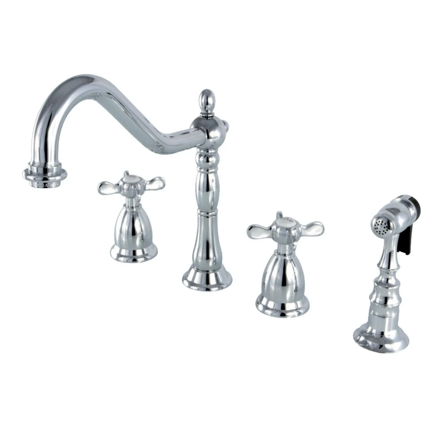Outlet Essex Widespread Kitchen Faucet Widespread Kitchen Faucets|Faucets With Side Spray
