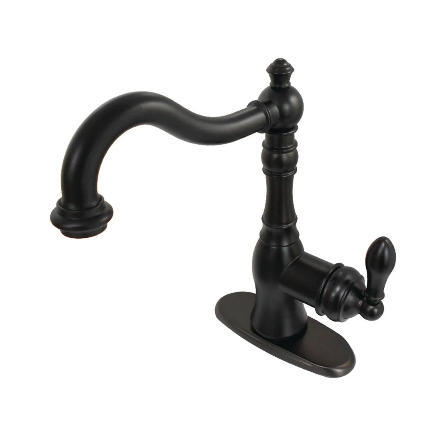 Discount Fauceture American Classic Single Handle Deck Mount Bar Faucet Bar Faucets