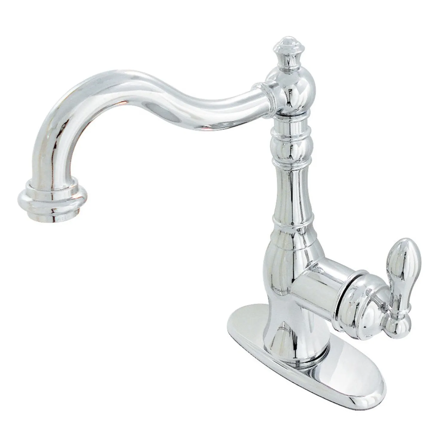 Discount Fauceture American Classic Single Handle Deck Mount Bar Faucet Bar Faucets