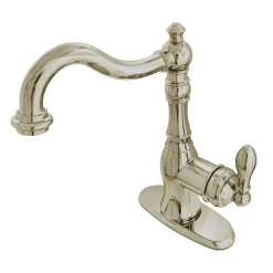 Discount Fauceture American Classic Single Handle Deck Mount Bar Faucet Bar Faucets