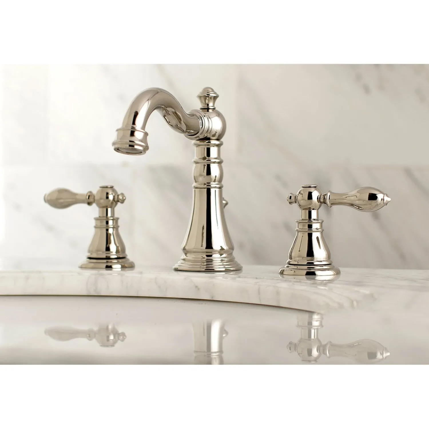 Hot Fauceture American Classic Widespread Bathroom Faucet 8" Widespread