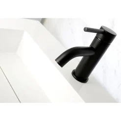 Online Fauceture Concord Single-Handle Monoblock Bathroom Faucet Single Hole