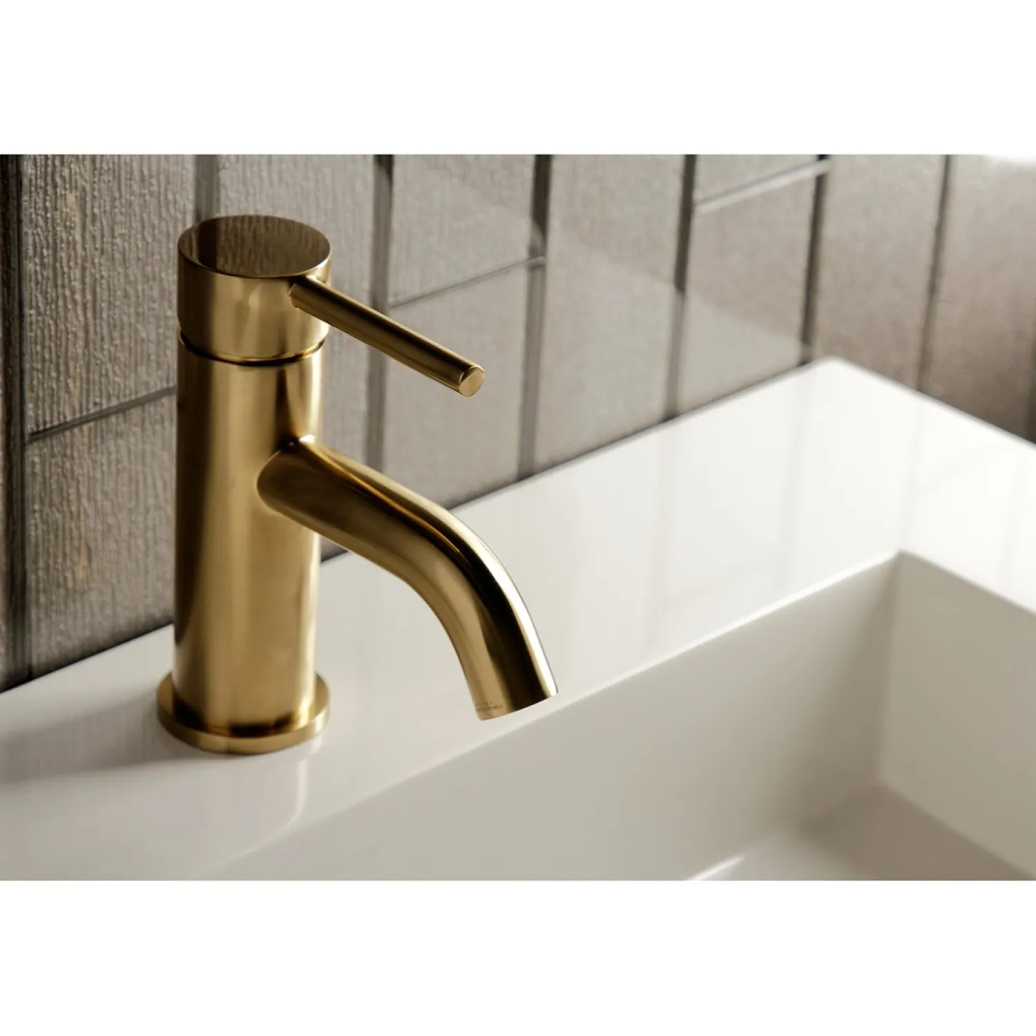 Online Fauceture Concord Single-Handle Monoblock Bathroom Faucet Single Hole