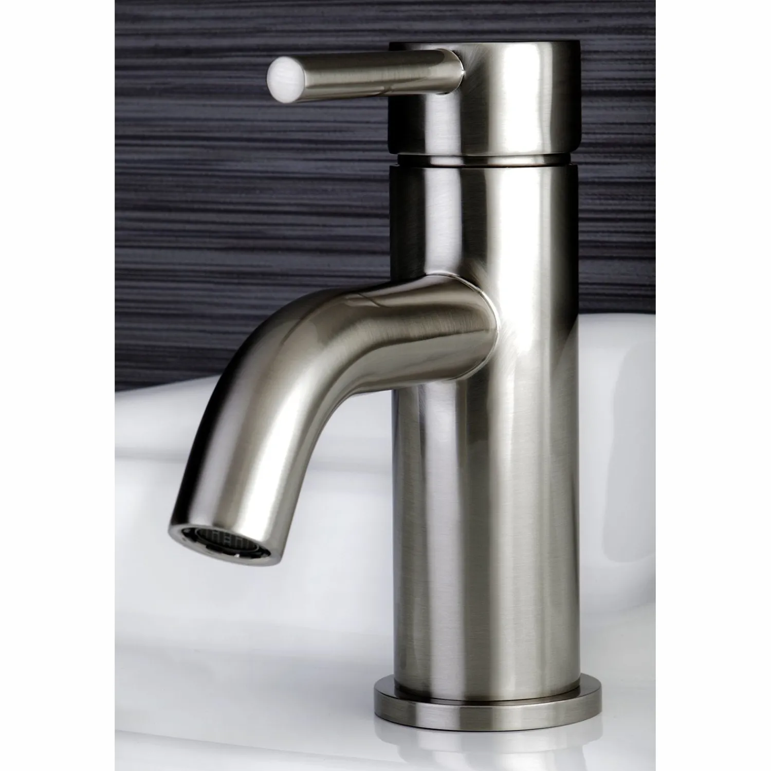 Online Fauceture Concord Single-Handle Monoblock Bathroom Faucet Single Hole