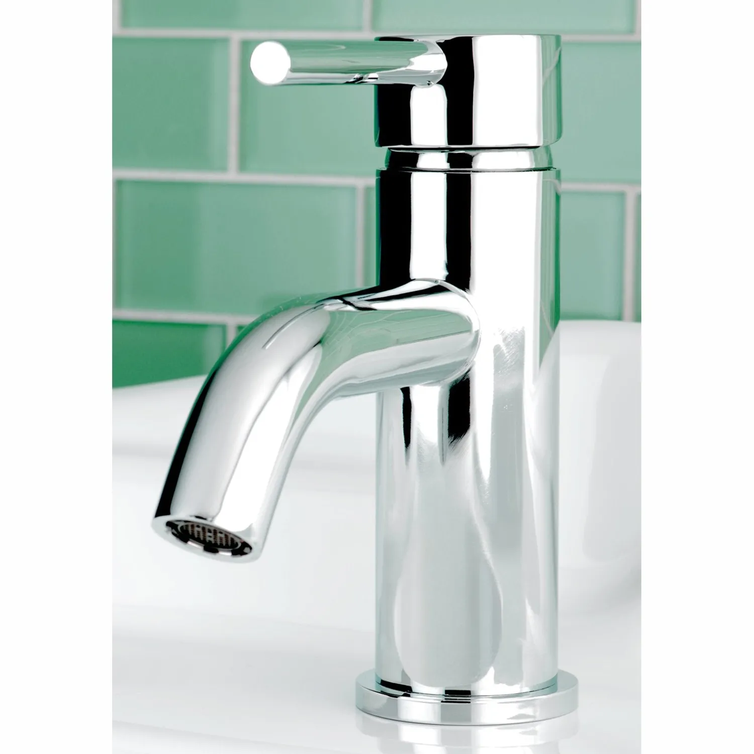 Online Fauceture Concord Single-Handle Monoblock Bathroom Faucet Single Hole