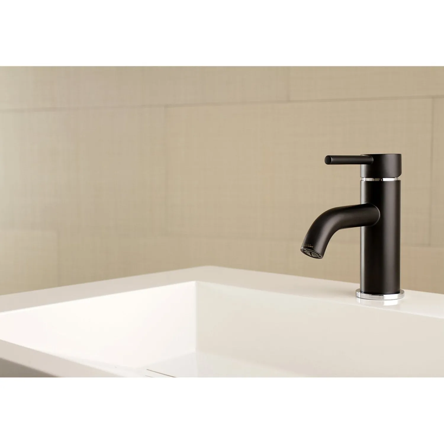 Online Fauceture Concord Single-Handle Monoblock Bathroom Faucet Single Hole