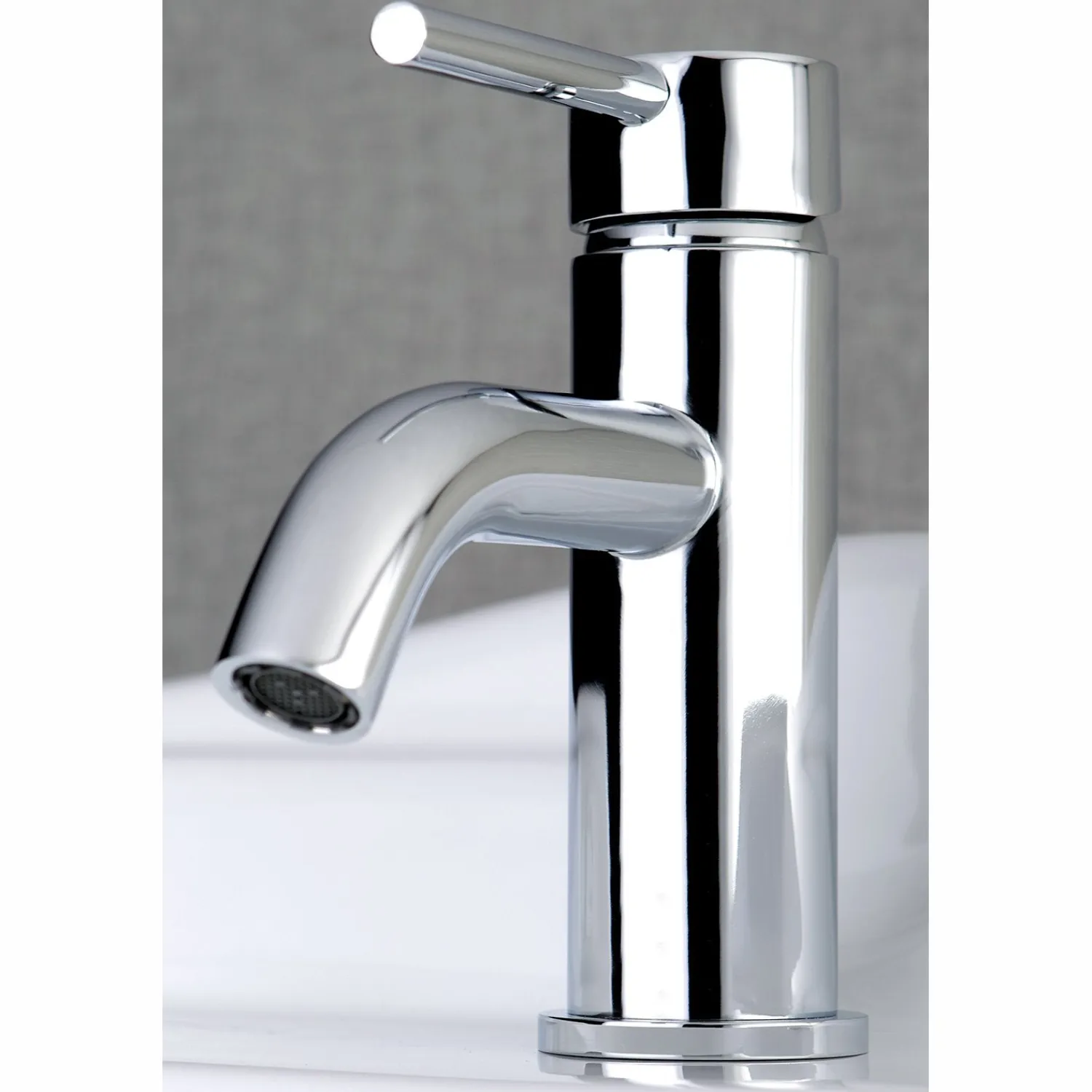 Online Fauceture Concord Single-Handle Monoblock Bathroom Faucet Single Hole