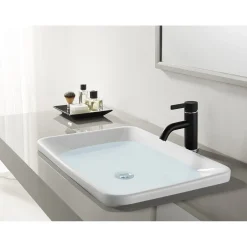 Best Fauceture Continental Single-Handle Single Hole Bathroom Faucet Single Hole