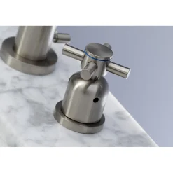 Clearance Fauceture Concord Widespread Cross-Handle Bathroom Faucet 8