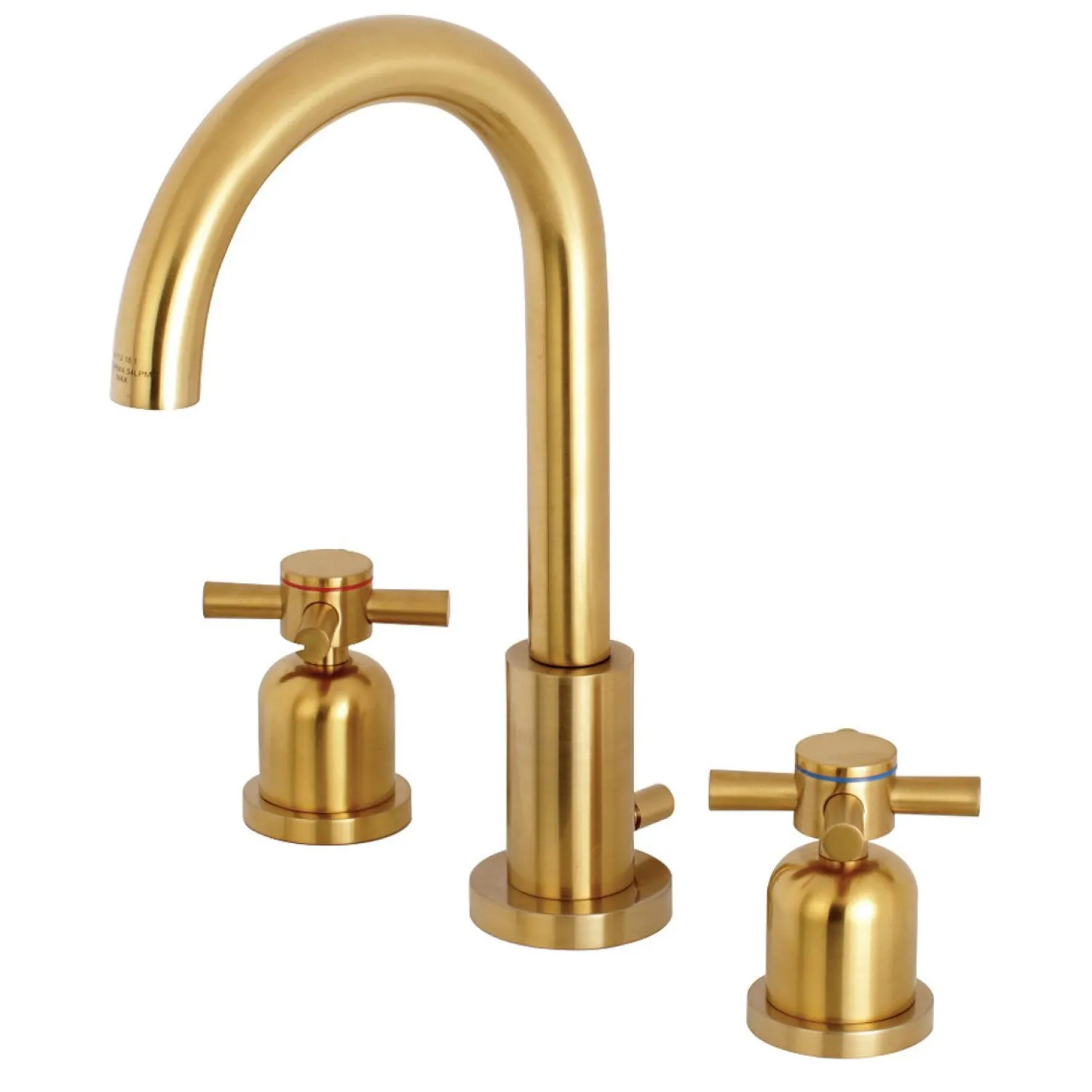 Clearance Fauceture Concord Widespread Cross-Handle Bathroom Faucet 8" Widespread