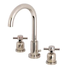 Clearance Fauceture Concord Widespread Cross-Handle Bathroom Faucet 8
