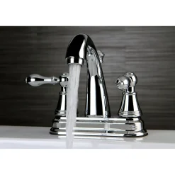 Hot Fauceture English Classic 4" Centerset Lavatory Faucet 4" Center Set