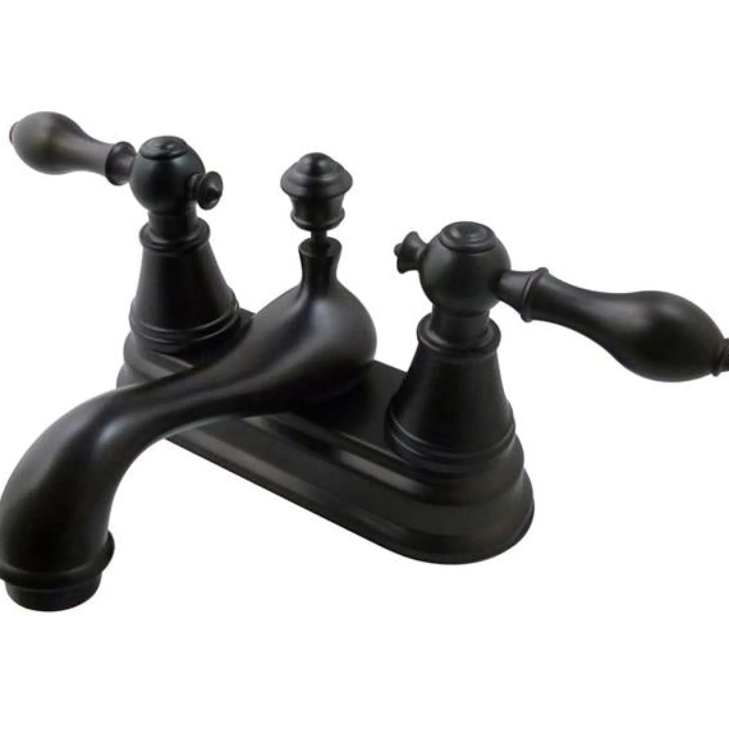 Discount Fauceture English Classic Two Handle 4" Centerset Lavatory Faucet 4" Center Set