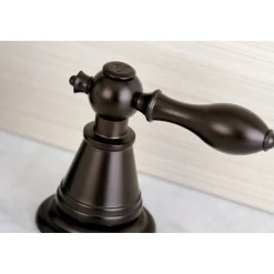 Sale Fauceture English Classic Widespread Bathroom Faucet 8
