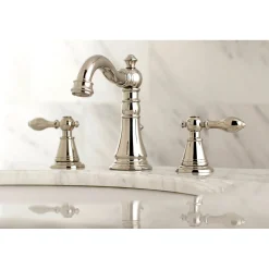 Sale Fauceture English Classic Widespread Bathroom Faucet 8