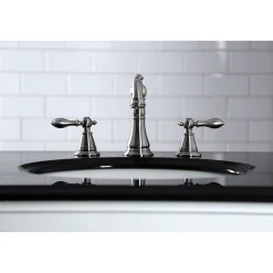 Sale Fauceture English Classic Widespread Bathroom Faucet 8