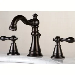 Sale Fauceture English Classic Widespread Bathroom Faucet 8