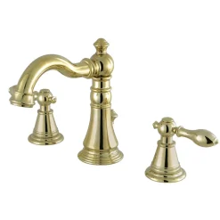 Sale Fauceture English Classic Widespread Bathroom Faucet 8