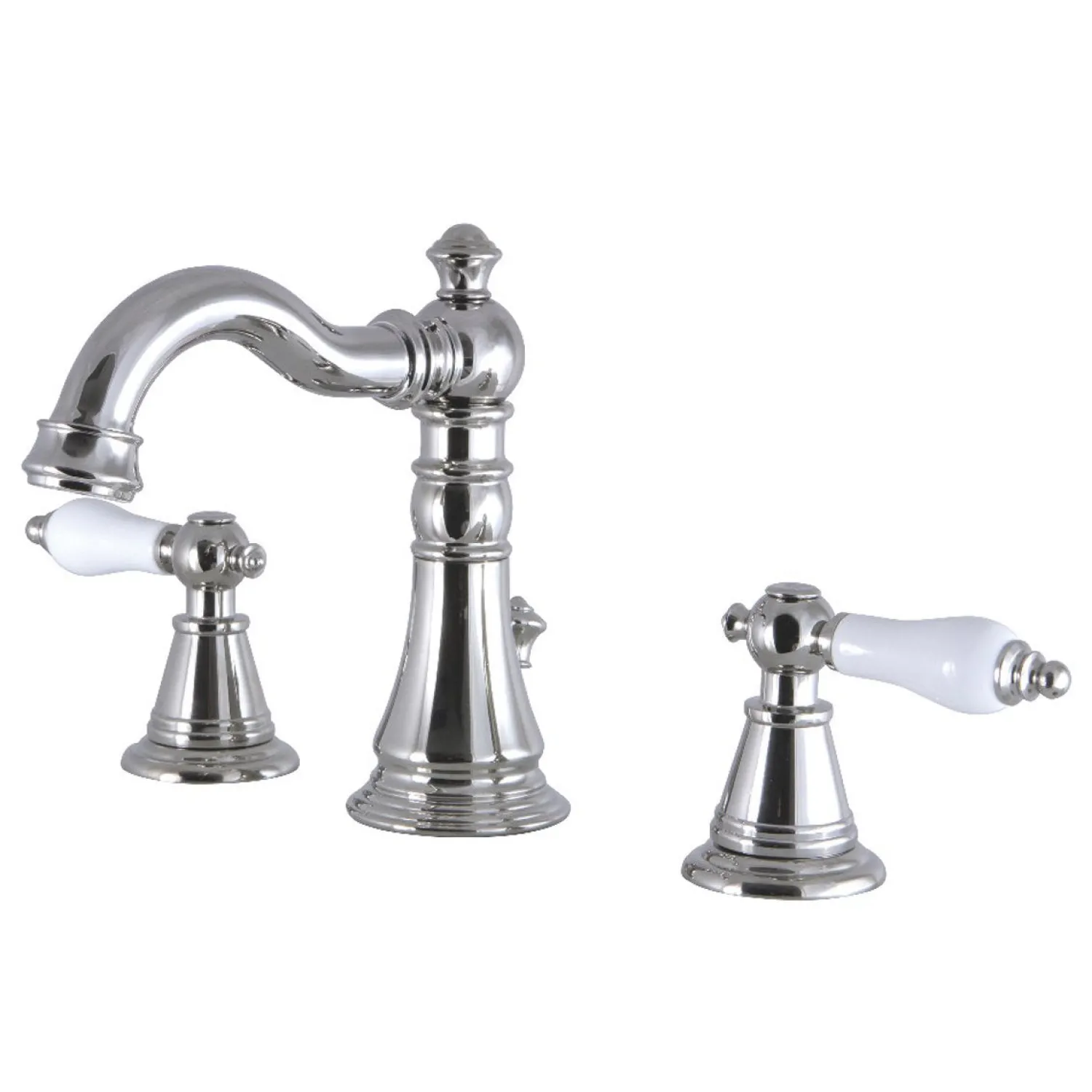 Sale Fauceture English Classic 3-Hole Widespread Bathroom Faucet 8" Widespread