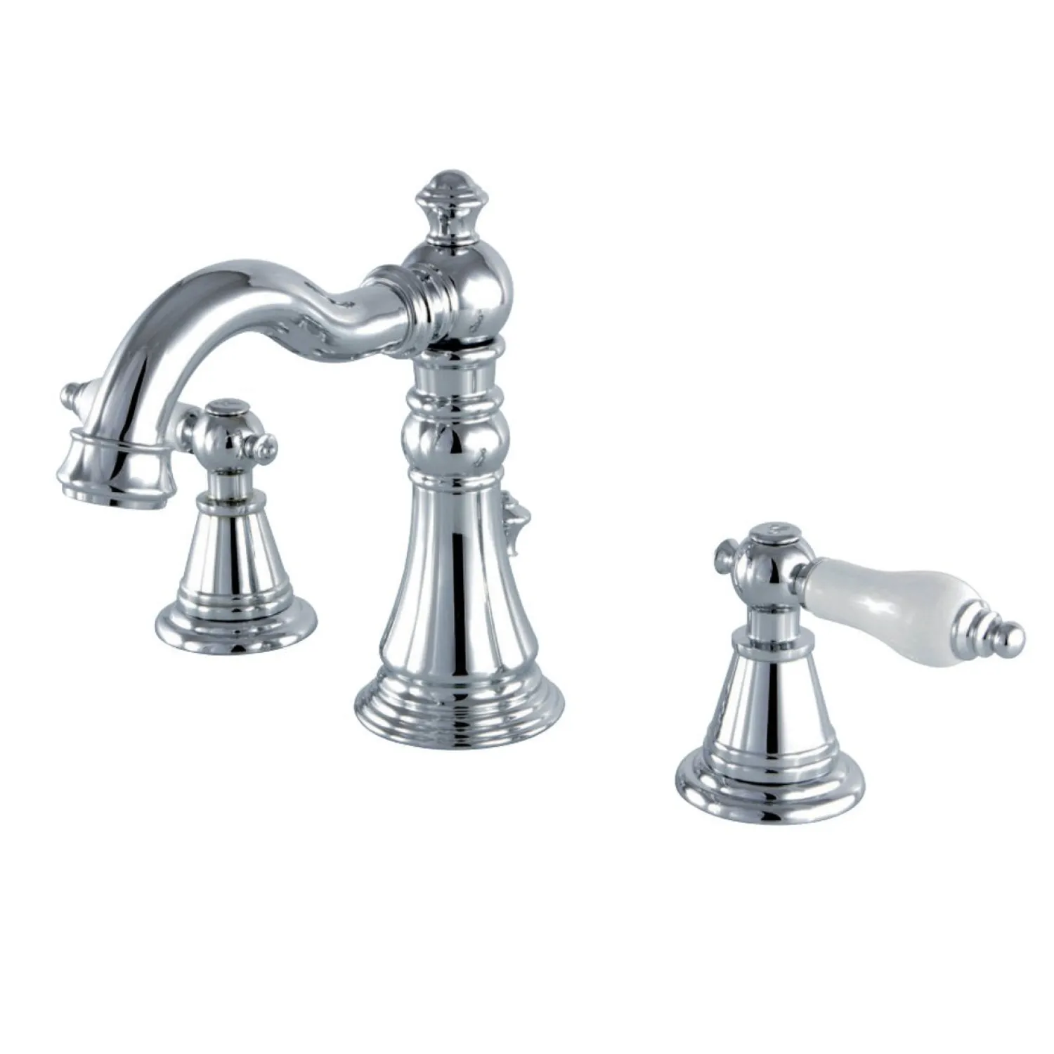 Sale Fauceture English Classic 3-Hole Widespread Bathroom Faucet 8" Widespread