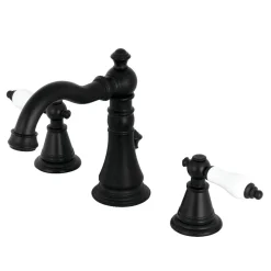 Sale Fauceture English Classic 3-Hole Widespread Bathroom Faucet 8