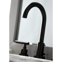 Online Fauceture FSC892XCKL-P Kaiser Widespread Bathroom Faucet with Brass Pop-Up 8