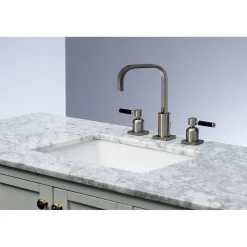 Outlet Fauceture FSC8968DKL 8-Inch Widespread Bathroom Faucet in Brushed Nickel 8